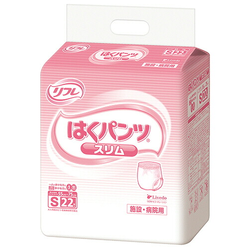 リブドゥコーポレーション リフレ はくパンツ スリムタイプ S 1セット(132枚:22枚x6パック)(4904585026461 x6) 取り寄せ商品｜コンプモト　店 7,751円