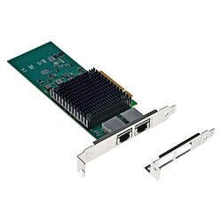 プラネックスコミュニケーションズ GPE-XGT-2I PCIeバス対応 10GBASE-T 2ポート LANアダプター 取り寄せ商品｜コンプモト　店