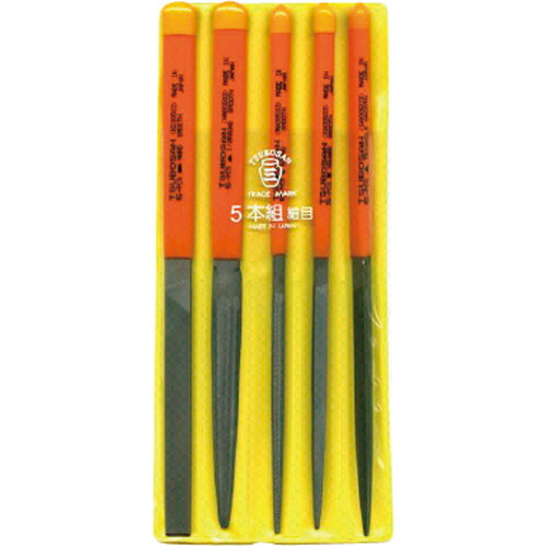 ツボサン 組ヤスリセット 5本組(215mm) 細目 1パック(5本)(ST00503) 取り寄せ商品