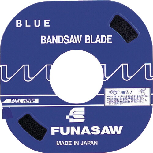フナソー コンターマシン用ブレード 汎用タイプ ブルー 幅6mm 山数14 1本(B6 14) 取り寄せ商品