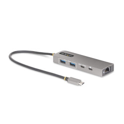 StarTech.com USBハブ/USB 3.2 Gen 2/USB-C - 2x A + 1x C/100W/LAN(10G2A1C25EPD-USB-HUB) 目安在庫=△|コンプモト 店