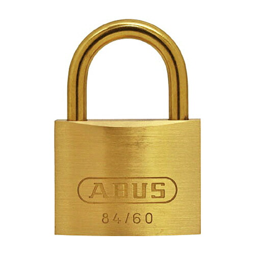 アバス 真鍮南京錠 同番 1個(84MB60KA) 取り寄せ商品