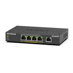 ネットギア GS305PP PoE+ キ゛カ゛5ポート アンマネージスイッチ(GS305PP-300JPS) 目安在庫=△|コンプモト 店