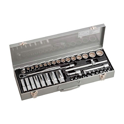 TONE ミックスソケットレンチセット 39pcs 1セット(MX400) 取り寄せ商品