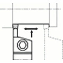 京セラ 溝入れ用ホルダ 1個(KGML2525M-3) 取り寄せ商品