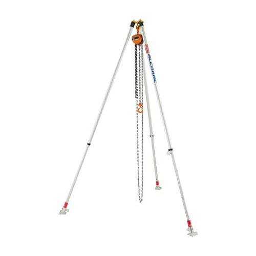 長谷川工業 アルクレーン三脚伸縮型 1t 1台(ACS-3010VS) 取り寄せ商品