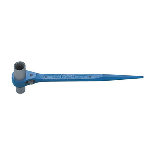 トップ工業 ロングソケットラチェットレンチ 19×24mm 1個(RM-19X24L) 取り寄せ商品