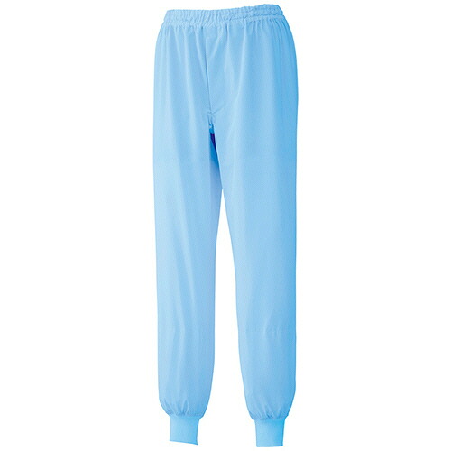 ミドリ安全 白衣 食品産業向け 男女共用 スラックス MHS19B ブルー 超薄 SS 1着(MHS19B-SITA-SS) 取り寄せ商品|コンプモト 店