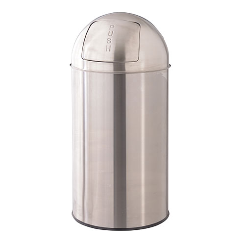 東谷 トラッシュカン 40L シルバー(LFS-234SV) 取り寄せ商品｜コンプモト　店