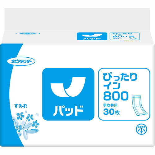 王子ネピア ネピアテンダー パッド ぴったりイン 1セット(120枚:30枚×4パック)(4901121656403 x4) 取り寄せ商品|コンプモト 店