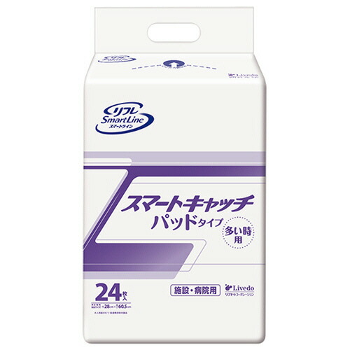 リブドゥコーポレーション リフレ スマートキャッチ パッドタイプ 多い時 1セット(144枚:24枚×6パック)(4904585017889 x6) 取り寄せ商品