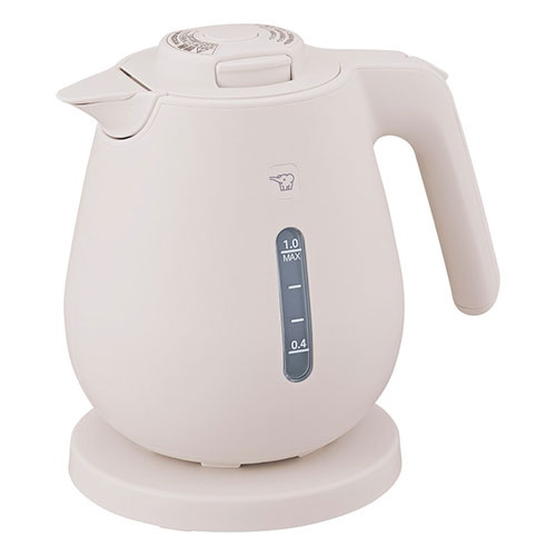 象印 ZOJIRUSHI 電気ケトル 1.0L ライトベージュ(CK-DC10-CM) 取り寄せ商品