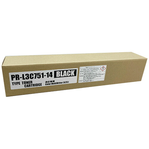 トナーカートリッジ PR-L3C751-14 汎用品 ブラック 1個(PR-L3C751-14 ﾊﾝﾖｳﾋﾝ) 取り寄せ商品