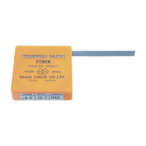 永井ゲージ製作所 ピストンストックフイラーゲージ 0.02×1m 1個(FT-0.02M1) 取り寄せ商品 4,271円