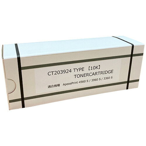 トナーカートリッジ CT203924 汎用品 1個(CT203924 ﾊﾝﾖｳﾋﾝ) 取り寄せ商品