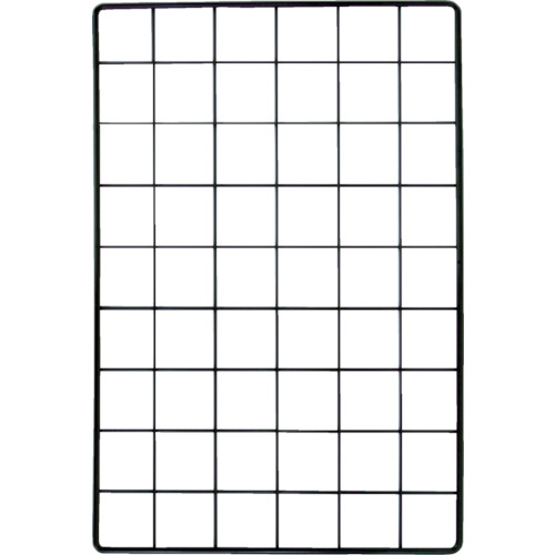 和気産業 メッシュパネル 450×1500mm 黒 1枚(EMP017) 取り寄せ商品