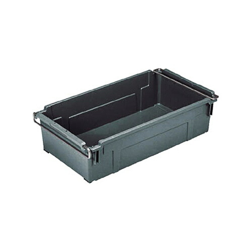 岐阜プラスチック工業 リス HB型コンテナーHB-78 グレー 1個(HB-78GY) 取り寄せ商品|コンプモト 店