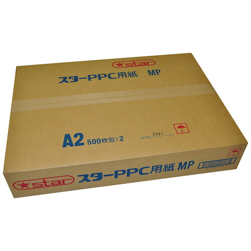 桜井 スターPPC用普通紙MP A2 1箱(1000枚:500枚×2冊)(MP02) 取り寄せ商品 16,039円