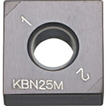 京セラ 旋削用チップ コーティングCBN KBN25M 1個(SNGA120408S01225ME-K) 取り寄せ商品