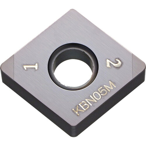 京セラ 旋削用チップ KBN05M コーティング 1個(CNGA120420S01225ME-K) 取り寄せ商品