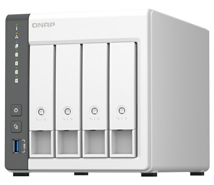 QNAP QNAP NAS/TS-433 ミドル 12TB (3TB x 4) Dモデル(T433M304D) 目安在庫\u003d○
