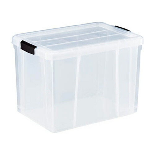 ＴＲＵＳＣＯ クリアライトボックス 440×635×435mm 透明 1個(TCR-04D) 取り寄せ商品