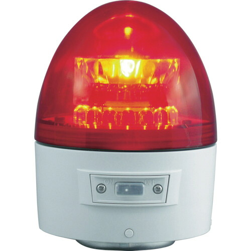 日惠製作所 ニコカプセル VL11B型 LED回転灯 118パイ 赤 1台(VL11B-003AR) 目安在庫\u003d○