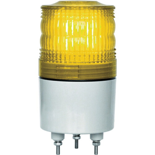 日惠製作所 ニコトーチ70 VL07R型 LED回転灯 70パイ 黄 1台(VL07R-D24NY) 目安在庫\u003d○