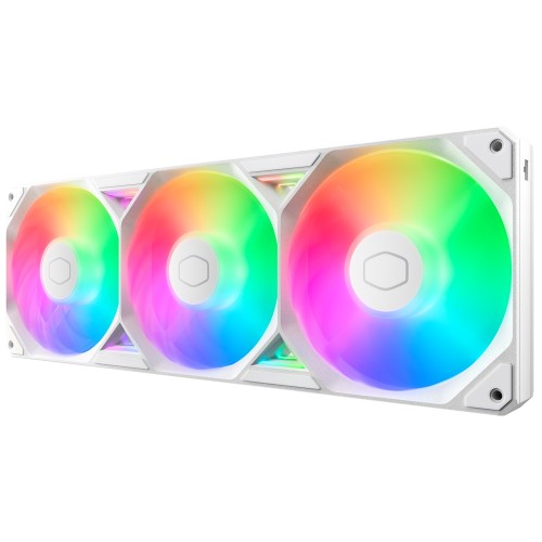 Ｃｏｏｌｅｒ　Ｍａｓｔｅｒ SickleFlow Edge 360 ARGB White Edition(MFX-B2DW-25TP2-R1) 目安在庫=○｜コンプモト　店