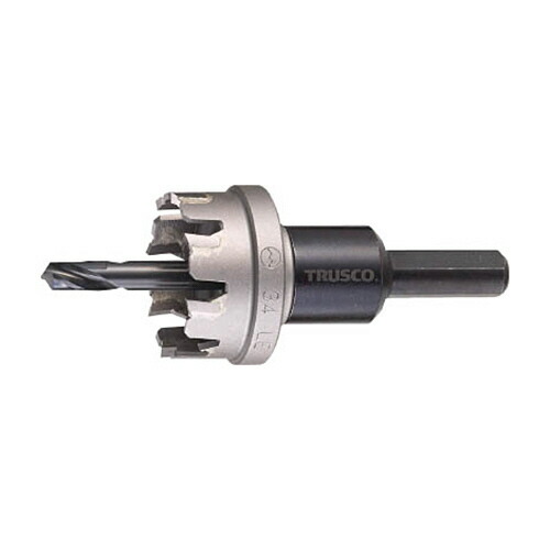 ＴＲＵＳＣＯ 超硬ステンレスホールカッター 刃径42mm 1本(TTG42) 目安在庫\u003d○