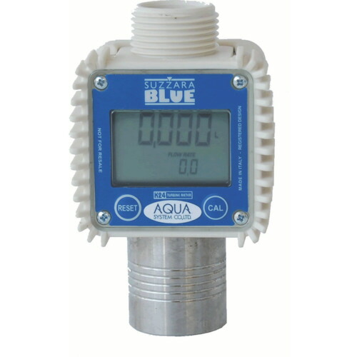 アクアシステム アドブルー・水用簡易流量計 (電池式) 1台(TB-K24-AD) 目安在庫\u003d○