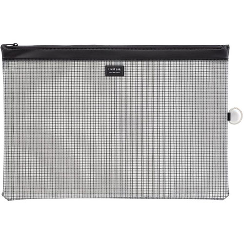 LIHIT LAB. 【5枚セット】 ハーフウェイ メッシュ B4サイズのクリアケース コピー用紙(F247-OLX5) 取り寄せ商品