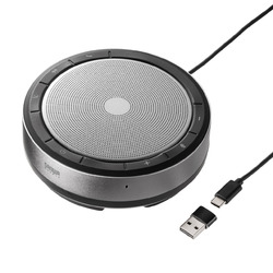 【P5S】サンワサプライ 会議スピーカーフォン（Bluetooth/USB対応）(MM-BTMSP6) 取り寄せ商品