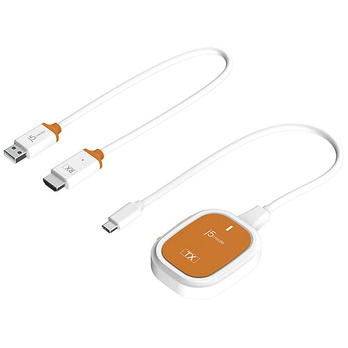Ｊ５　ＣＲＥＡＴＥ USB-C to HDMIワイヤレス送受信機(JVAW61) 取り寄せ商品