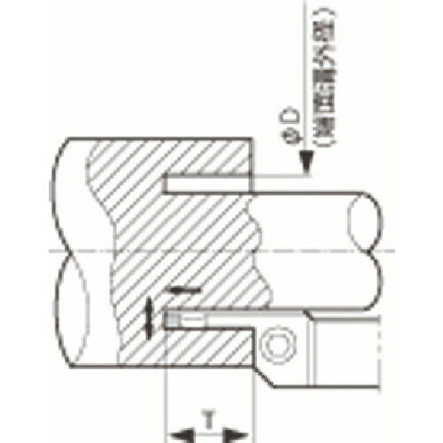 京セラ 溝入れ用ホルダ 1個(KFMSR2525M6585-3) 目安在庫\u003d○