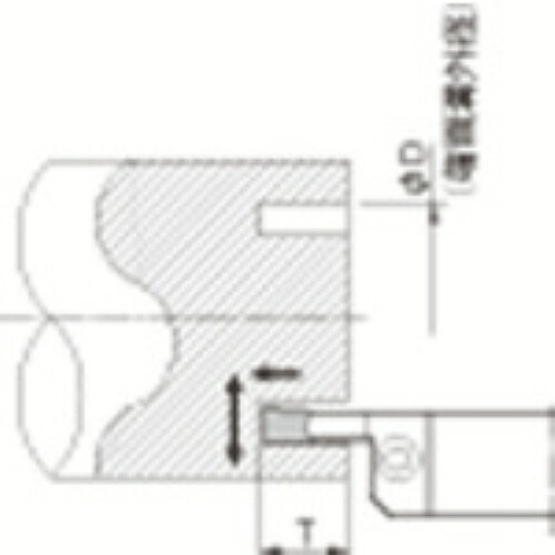 京セラ 溝入れ用ホルダ 1個(KFMSL2525M105160-8) 目安在庫\u003d○