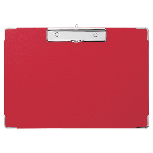 セキセイ カラー用箋挟 A4ヨコ レッド 1セット(10枚)(4974214132115 x10) 目安在庫\u003d○