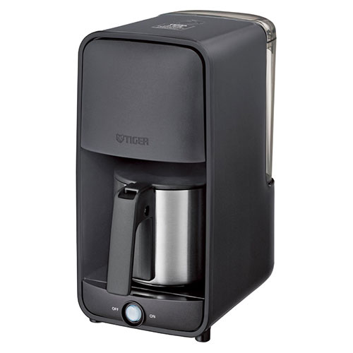 タイガー タイガー コーヒーメーカー マットブラック ペーパーフィルター(2枚)・計量スプーン・カップトレイ付(C7136039) 取り寄せ商品