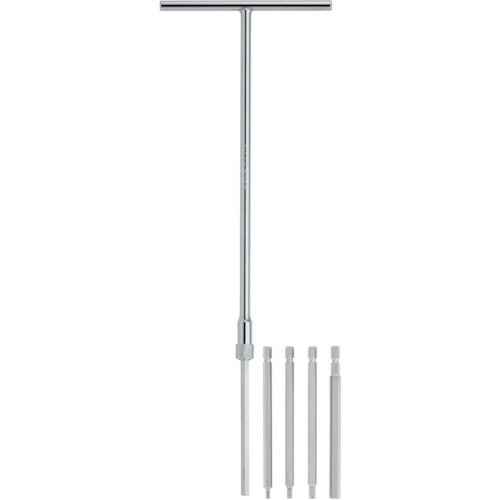 水戸工機 T型ホローレンチ 本体+ビット5本セット (300H-200L) 1セット(THC-200S) 目安在庫\u003d○