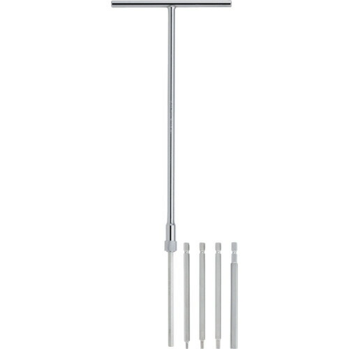 水戸工機 T型ホローレンチ 本体+ビット5本セット (100H-100L) 1セット(THC-100-100S) 目安在庫\u003d○