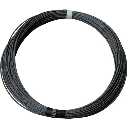 トーヨーコーケン TKK MA-N900専用交換ワイヤロープ ワイヤロープ φ4&times;100M (麻芯6&times;19) 1本(4X100M MA-N900) 取り寄せ商品｜コンプモト　店 32,478円