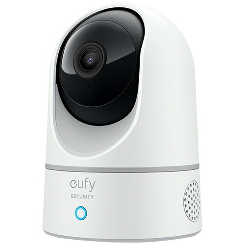 アンカージャパン eufy(ユーフィ) セキュリティカメラ IndoorCam 2K Pan&Tilt ホワイト 1台(T8410N26) 取り寄せ商品