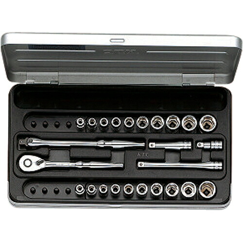 京都機械工具　ＫＴＣ ソケットレンチセット(25点) 1セット(TB2X20B) 目安在庫\u003d○