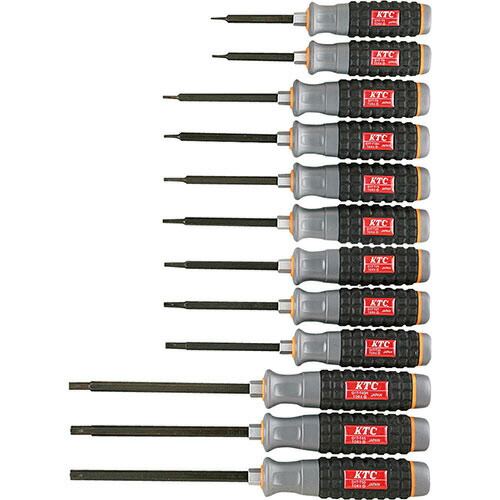 京都機械工具　ＫＴＣ 樹脂柄T型トルクスドライバセット[12本組] 1セット(TD1T12) 目安在庫\u003d○