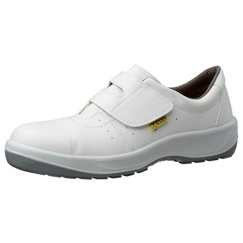 ミドリ安全 JIS規格 静電安全靴 MSN395 マジックタイプ ホワイト 25.5cm 1足(MSN395S-W-25.5) 取り寄せ商品