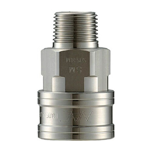 長堀工業 クイックカップリング TL型 ステンレス メネジ取付用 Rc1 1/4 1個(CTL10SM3) 目安在庫\u003d○