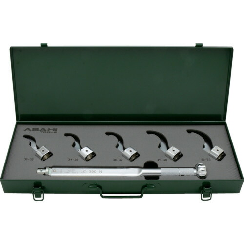 旭金属工業 トルクレンチ引掛スパナ 6点セットLC090N付 1セット(LCK3000) 目安在庫\u003d○