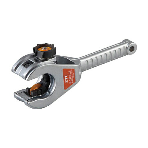 京都機械工具　ＫＴＣ ラチェットパイプカッタ(鋼管 ステンレス鋼管用) 1個(PCR335) 目安在庫\u003d○