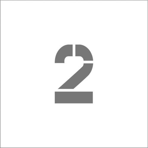 アイマーク ステンシル マグネット 2 文字サイズ150×95mm 1枚(ASTM215095) 目安在庫\u003d○