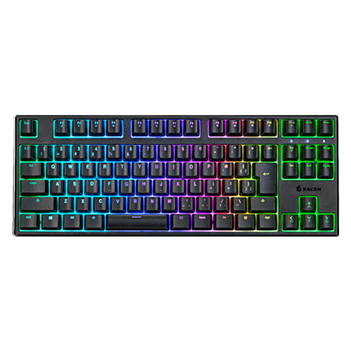 センチュリー CENTURY RACEN 磁気スイッチ式ゲーミングキーボード MagSwift ブラック(CRC-GKMGRT01BK) メーカー在庫品 6,929円